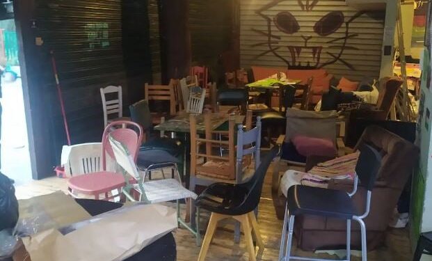 Εξάρχεια: Φωτογραφίες και βίντεο από την αστυνομική επιχείρηση στον Λόφο του Στρέφη