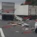 Σύγκρουση φορτηγών και δυσχέρεια στην κυκλοφορία -Βίντεο αναγνώστη