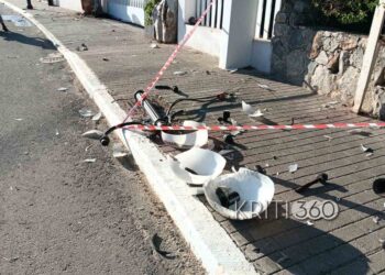 Διασωληνωμένος στην ΜΕΘ ο 40χρονος που τραυματίστηκε σε τροχαίο στην Αγία Μαρίνα