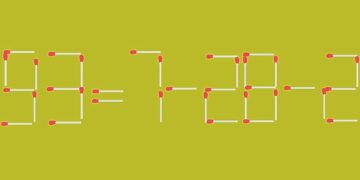 Μπορείτε να διορθώσετε την ισότητα μετακινώντας μόλις 1 σπίρτο σε 15 δευτερόλεπτα; Μόνο το 15% των ανθρώπων τα καταφέρνει