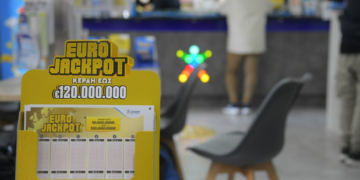 Giga τζακ ποτ 120 εκατ. ευρώ στο Eurojackpot