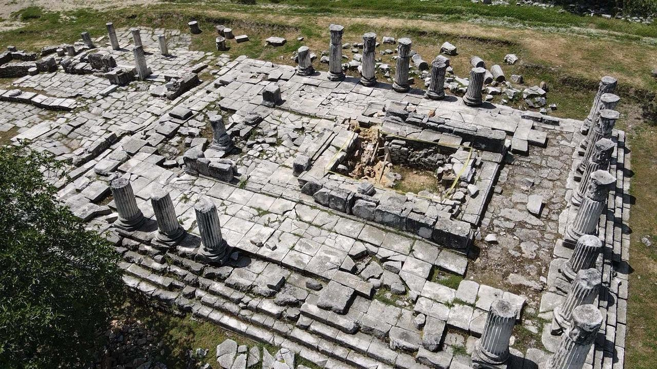 Λήψη του ιερού της Εκάτης στη Λάγινα, 12 Μαΐου, 2025. Φωτογραφία: ΑΑ