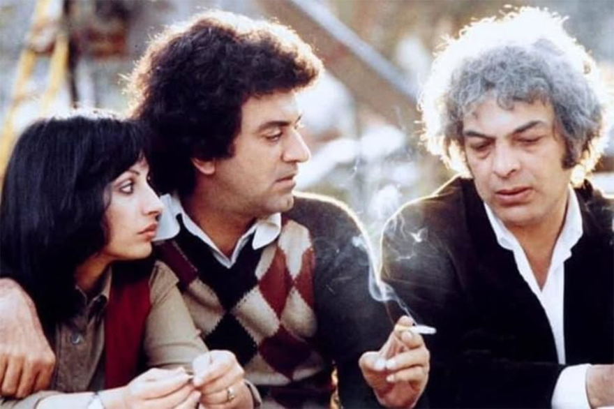 Achilleas Theofilou with Haroula Alexiou and Manos Loizos