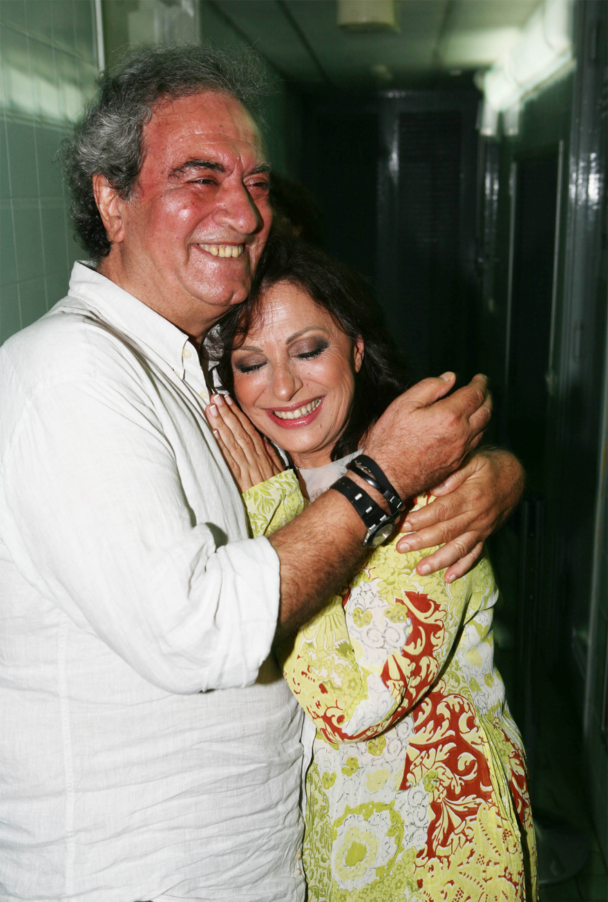 Achilleas Theofilou with Haroula Alexiou