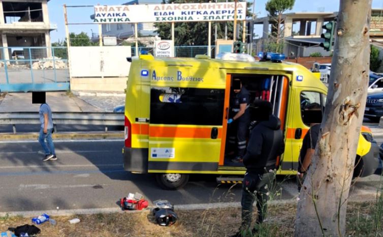 Τροχαίο στη Ραφήνα