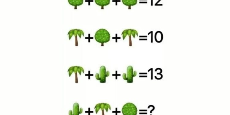 Mπορείτε να κάνετε γρήγορα τις πράξεις και να βρείτε τον αριθμό που λείπει σε 16 δευτερόλεπτα;