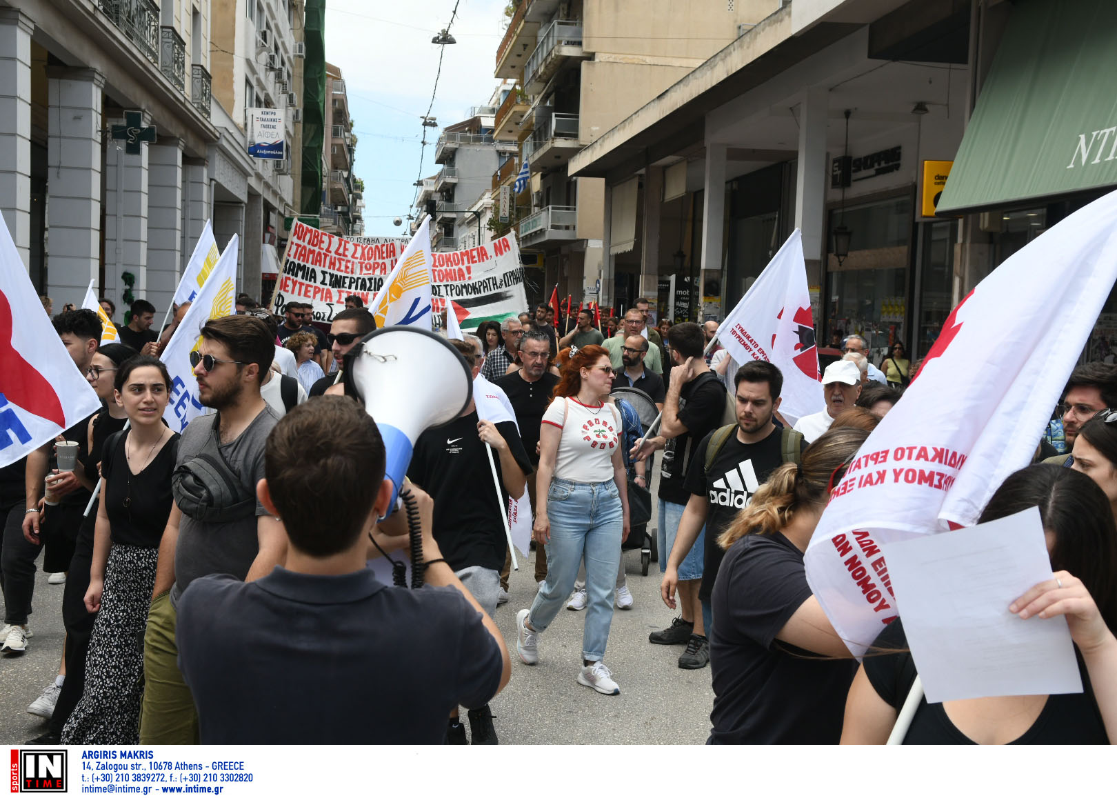 Πάτρα, πορεία, Παλαιστίνη
