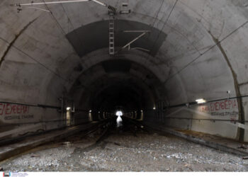 Κλείνουν οι σήραγγες στα Τέμπη στις 3 Ιουνίου λόγω εργασιών