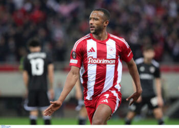 Παραμένει πρώτος σκόρερ του Europa League αν και ο Ολυμπιακός αποκλείστηκε… τον Μάρτιο