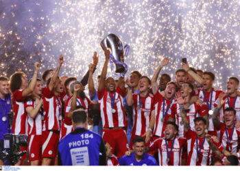 Ολυμπιακός: Η φιέστα των Πειραιωτών για την κατάκτηση του 48ου πρωταθλήματος