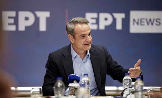 Κυριάκος Μητσοτάκης: Επίσκεψη του πρωθυπουργού στην ΕΡΤ