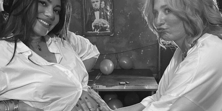 Ευρυδίκη Βαλαβάνη: Ο ξέφρενος χορός στον έβδομο μήνα της εγκυμοσύνης της