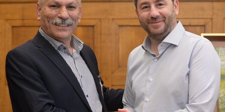 Ανδρουλάκης: Συναντήθηκε με τον συμπρόεδρο του Κόμματος Δημοκρατικής Ένωσης Συρίας