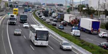 Στο «κόκκινο» η εθνική και το κέντρο της Αθήνας