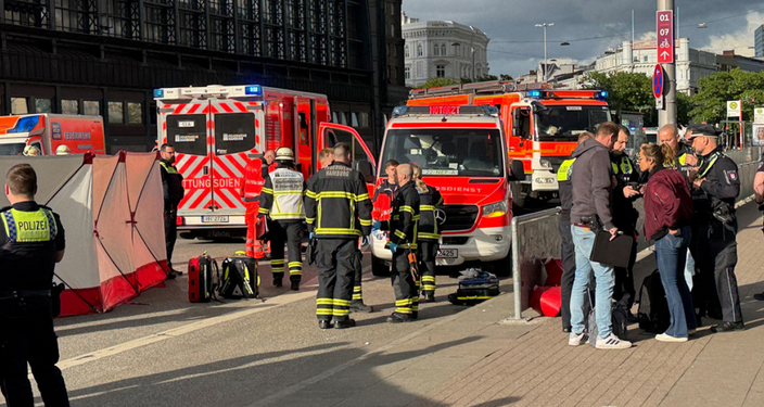 Knife attack in Hamburg – At least 12 injured, one woman arrested