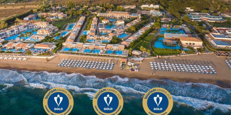 Aldemar Resorts – Τριπλή Χρυσή Διάκριση στα Tourism Awards 2025
