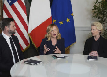 Τι συζήτησε ο Τζέι Ντι Βανς με Φον ντερ Λάιεν και Μελόνι