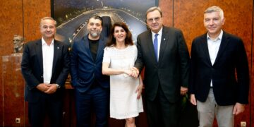 Η ηθοποιός Νία Βαρντάλος ξεκινά συνεργασία με την Ελληνική Ολυμπιακή Επιτροπή ενόψει Los Angeles