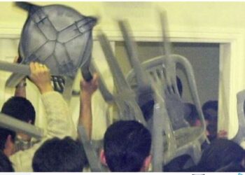 Αναποδογύρισαν τραπέζια και καρέκλες μετά την παρεξήγηση δύο τοπικών προέδρων