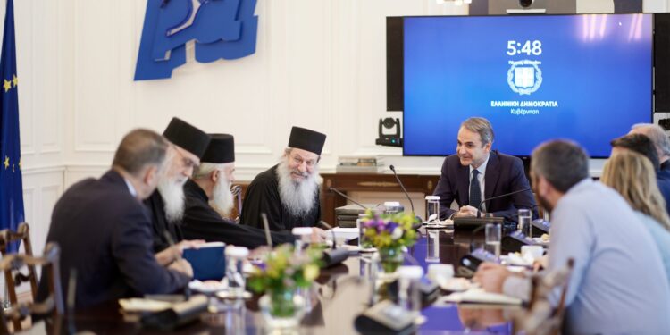 Στο Άγιο Όρος ο Κ. Μητσοτάκης τον Ιούλιο