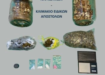 Έφθασε με χασίς, κοκαΐνη και 2C-B