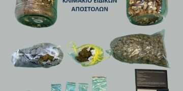 Έφθασε με χασίς, κοκαΐνη και 2C-B