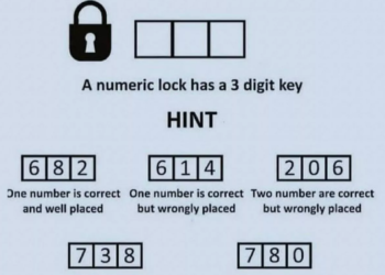 Mπορείτε να βρείτε τα ψηφία του κωδικού σε 25 δευτερόλεπτα;