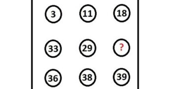 Mπορείτε να βρείτε το αριθμό που λείπει σε αυτή την ακολουθία σε 17 δευτερόλεπτα;