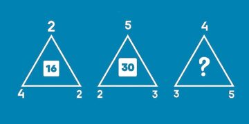 Mπορείτε να βρείτε τον αριθμό που λείπει από το τρίγωνο σε 15 δευτερόλεπτα;