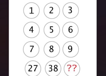 Mπορείτε να βρείτε τον αριθμό που λείπει σε 15 δευτερόλεπτα;