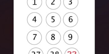 Mπορείτε να βρείτε τον αριθμό που λείπει σε 15 δευτερόλεπτα;