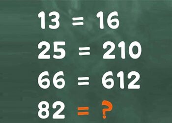 Mπορείτε να λύσετε το μαθηματικό αίνιγμα σε 20 δευτερόλεπτα;