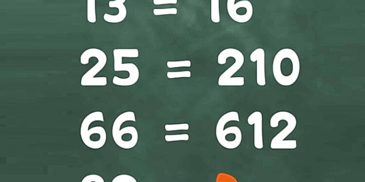 Mπορείτε να λύσετε το μαθηματικό αίνιγμα σε 20 δευτερόλεπτα;