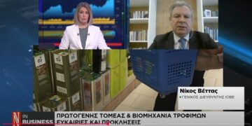 «Κάθε χρόνο τα τρόφιμα θα ακριβαίνουν λίγο πιο πάνω από τον πληθωρισμό»