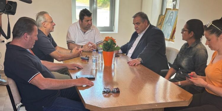 «Θα παρασχεθεί ό,τι χρειαστεί στον Δήμο για τις επόμενες ημέρες»