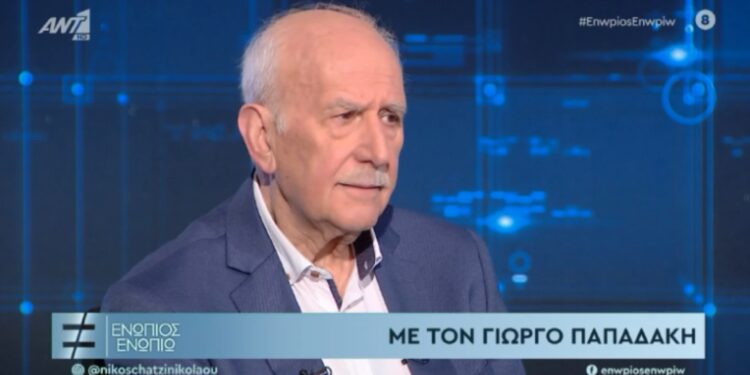 Ο Γιώργος Παπαδάκης στο «Ενώπιος Ενωπίω» – ΒΙΝΤΕΟ