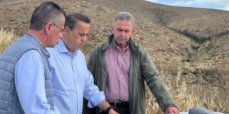 Αυτοψία σε αντιπλημμυρικά-αντιδιαβρωτικά και αντιπυρικά έργα της ΒΑ Αττικής