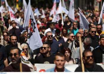 Θεσσαλονίκη: Ολοκληρώθηκαν οι πορείες για την Εργατική Πρωτομαγιά – Άνοιξαν δρόμοι και σταθμοί του Μετρό