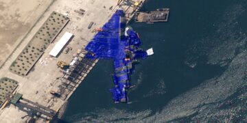 Βόρεια Κορέα: Ντροπιαστικό ατύχημα στην καθέλκυση του νεότερου αντιτορπιλικού της χώρας