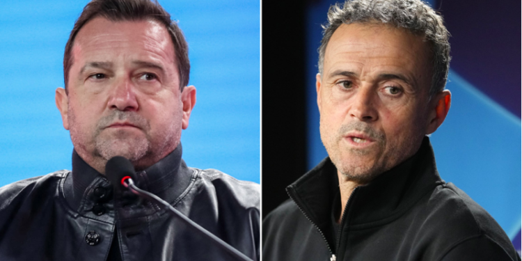 Facebook post with Luis Enrique’s words – “The answer to how a parent who lost their child stays upright”