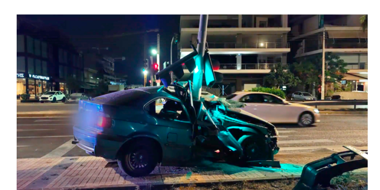 Traffic accident on Poseidonos Avenue: One of the four injured has died