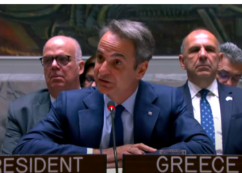 Prime Minister Kyriakos Mitsotakis intervened in the Security Council’s high-level discussion on maritime security