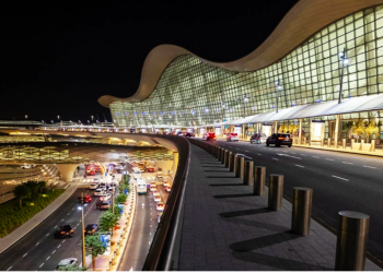 The VIP passenger by PR agent for a charter flight to Abu Dhabi