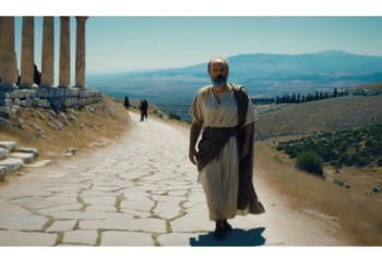 Apostolos Pavlos: Revived with Artificial Intelligence in an educational project, see video