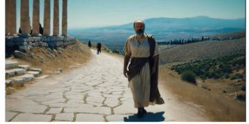 Apostolos Pavlos: Revived with Artificial Intelligence in an educational project, see video