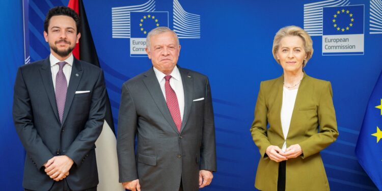 Τηλεφωνική επικοινωνία Φον ντερ Λάιεν με τον βασιλιά Αμπντάλα Β΄της Ιορδανίας