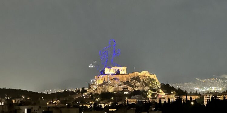 Ζητά έγγραφες εξηγήσεις από την Επιτροπή Ολυμπίων και Κληροδοτημάτων για το drone show της Adidas