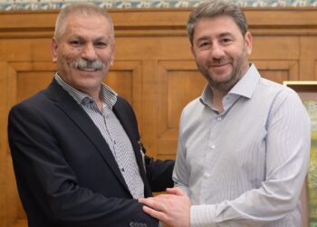 Συνάντηση Ν. Ανδρουλάκη με τον Συμπρόεδρο του Κόμματος Δημοκρατικής Ένωσης (PYD) της Συρίας