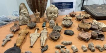 Ελεύθεροι με περιοριστικούς όρους οι 6 συλληφθέντες για την υπόθεση αρχαιοκαπηλίας