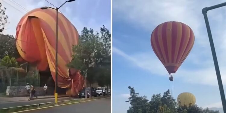 Βίντεο: Αερόστατο συνετρίβη κοντά σε αρχαιολογικό χώρο